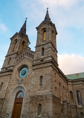 Fototapeta na wymiar Charles Church or Kaarli church in old Tallinn.