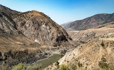 Road to Lillooet Canada