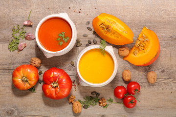 tomato and carrot soup