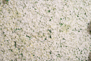 White flowers decorative