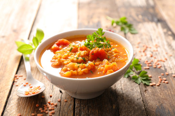 gourmet lentil soup