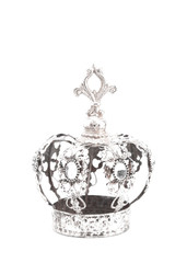 Small Royal Crown on a White Background