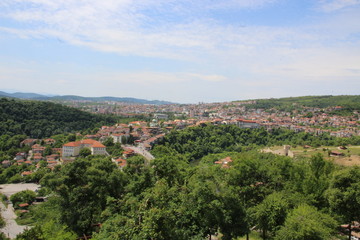 Fototapeta na wymiar Veliko Tarnovo is a city in north central Bulgaria and the administrative centre of Veliko Tarnovo Province.