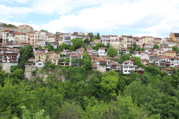 Fototapeta na wymiar Veliko Tarnovo is a city in north central Bulgaria and the administrative centre of Veliko Tarnovo Province.
