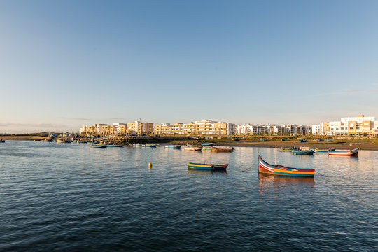 Vue de Sale depuis Rabat