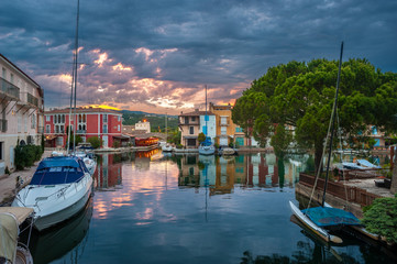 Lagoon town Port Grimaud