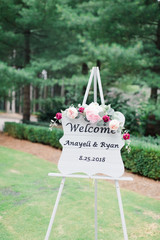 Welcome Sign for Wedding