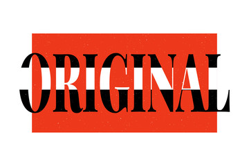 slogan Original phrase graphic vector Print Fashion lettering calligraphy