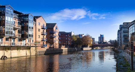 Leeds waterfront, urban regeneration