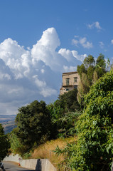 Obraz premium castle on the hill