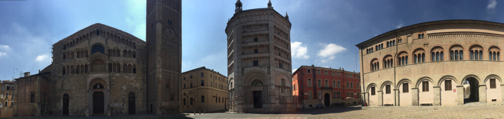 Panorama picture of Parma