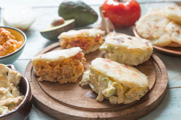 Arepas with  Reina Pepiada