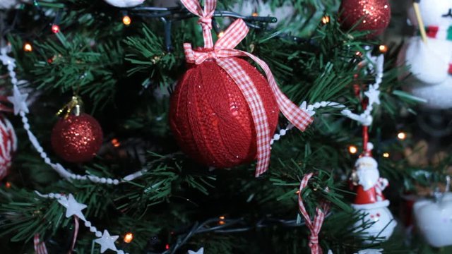 Decorated Christmas tree