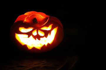 Halloween Pumpkin background.