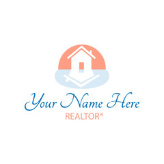 House realtor graphic symbol.