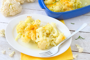 Blumenkohl überbacken