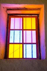 Toconao church´s window