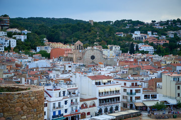 Tossa de mar in Catalonia, Spain.