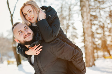 man and woman