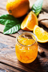 homamade orange jam