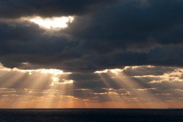 Caribbean Sky At Dusk