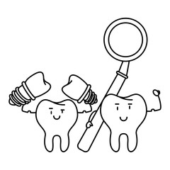 dental care cartoon