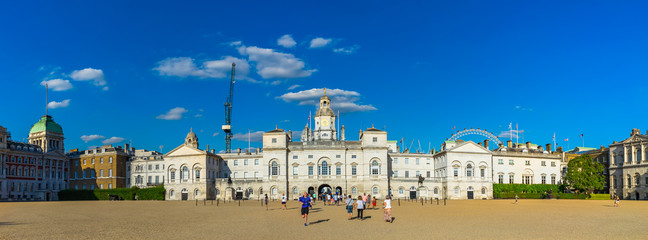 Horse Guards in London, UK.