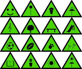 Obraz premium funny road signs