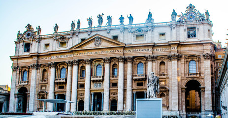 Fototapeta na wymiar St. Peter's Basilica 