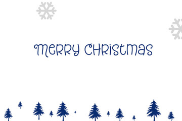 merry christmas simple card