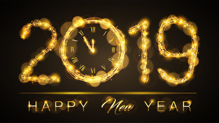 2019 sign happy new year