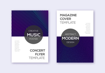 7449471 Modern cover design template set. Neon abstract li