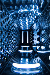 Inside of cheese grater