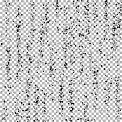 7449982 Scattered dense balck dots. Dark points dispersion