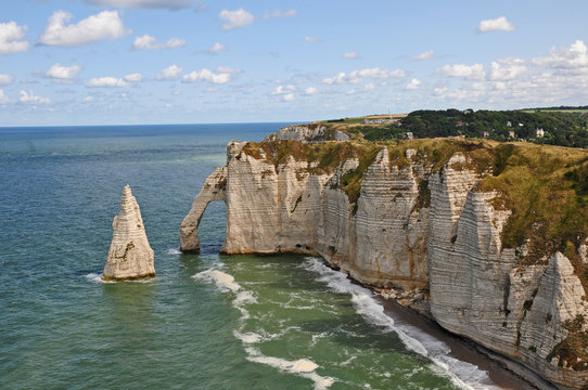 Le scogliere di Etretat - Normandia, Francia