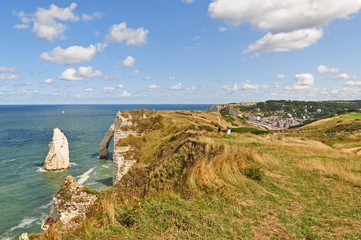 Le scogliere di Etretat - Normandia, Francia