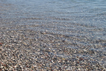 beach, sea, water, nature, texture, ocean, stone, sky, stones, landscape, pebble, blue, coast, summer, pebbles, rock, wave, abstract, road, travel, gravel, surface, rocks, agriculture, horizon