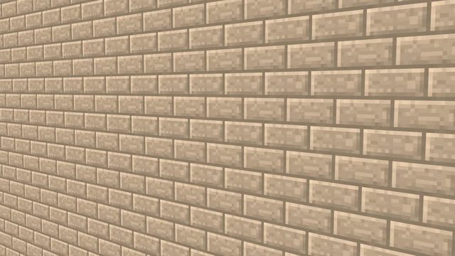 Minecraft Stone Wall Breaks down ver02