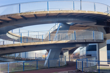spiral 1960s walkway