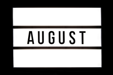 August