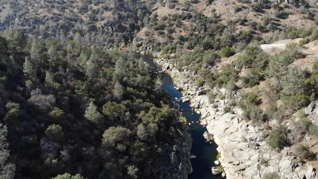 Flying over San Joaquin basin