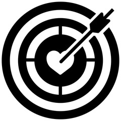 Target insight Solid illustration