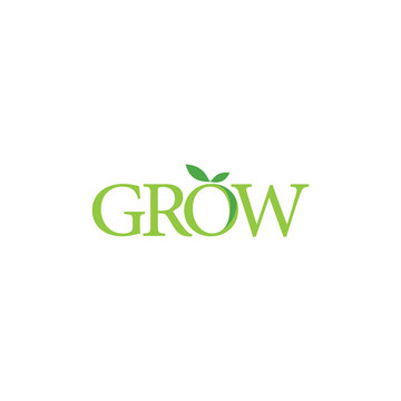 GROW logo design