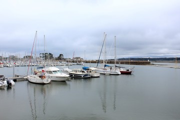 Fototapeta premium Port de Plaisance de Perros Guirec - Côtes d'Armor - Bretagne