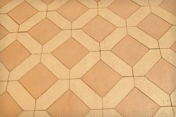 Ceramic tiles floor background