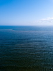 Obraz premium Baltic beach from above. Drone photography.