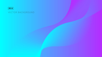 Abstract Vector Background. Wave gradient lines illustration