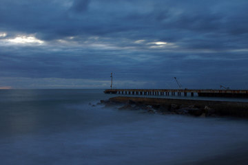 Obraz premium long exposure at the sea
