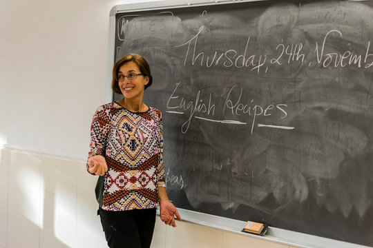 Profesora de ingl&eacute;s