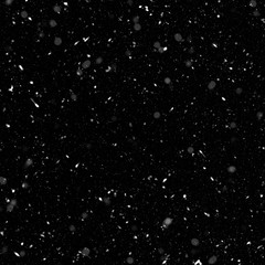 Snow overlay effect on the black background for photos.